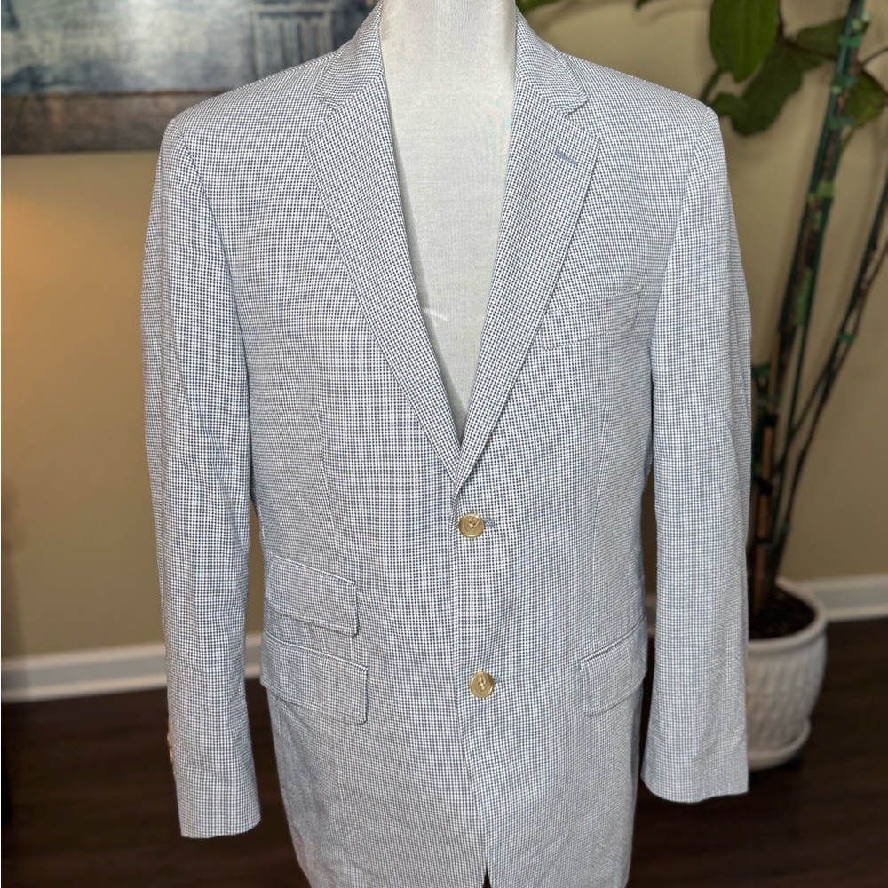 Ralph Lauren Gray Sport Coat with Notched Lapels